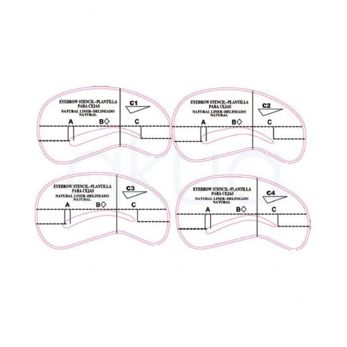 Plantillas para Cejas Alicia